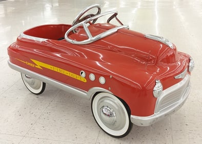 Contemporary Comet Fire Chief Pedal Car