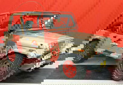 Recreation Jurassic Park 1993 Jeep Wrangler Sahara