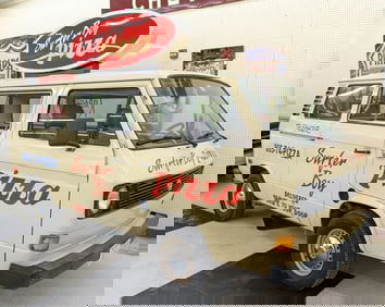 Stranger Things Surfer Boy Pizza Recreation 1981 Volkswagen Kombi Van
