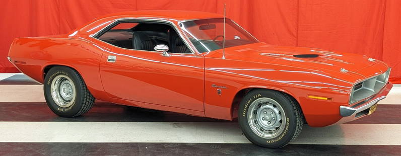 1970 Plymouth Barracuda Gran Coupe - #'s Matching: Car number 7 of the first 10 Gran Sports ever made. This is an absolutely immaculate car with what even seems to be the original paint. Everything top to bottom is factory Mopar in mint condition.? Mo