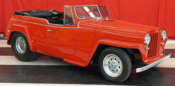 1949 Dragged Jeep Jeepster Convertible