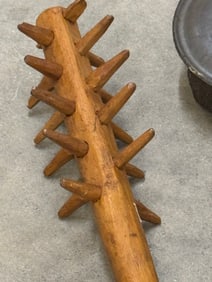 Assortment of Primitive Wooden Kitchen Utensils
