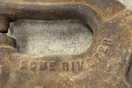 Hand Forged Axe Heads & Cast Iron Rivet Leather Press Punch