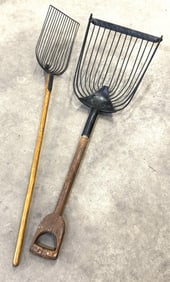 Vintage Corn Cob/Potato Shovels