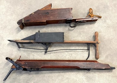 Antique Emerson & Co. Mfg, and 2 unmarked Primitive Corn/Seed Planters