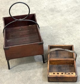 Wooden Garden Caddy and Skeet Loads Divider Crate