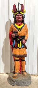 Cigar Indian Statue