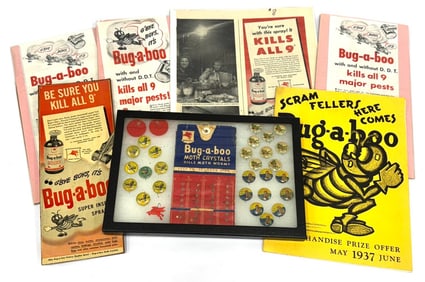 Vintage Bug-a-Boo Promotional Items