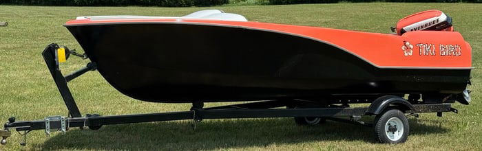 1957 Lake n' Sea Runabout, Evinrude Big-Twin *Project Boat* w/Trailer