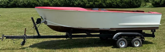 Wooden Boat Hull ONLY! *Project/Craft Boat*