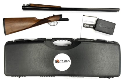 CZ Bobwhite G2 .28 Ga Side by Side Shotgun in Case