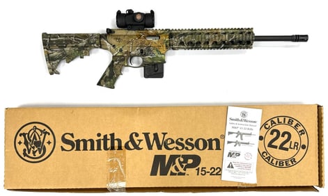 Smith & Wesson M&P 15-22 Semi-Automatic Rifle .22 LR in Box