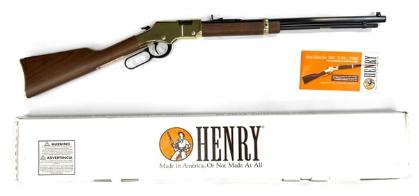 Henry Golden Boy Model H004V .17 HMR Lever Action Rifle NIB