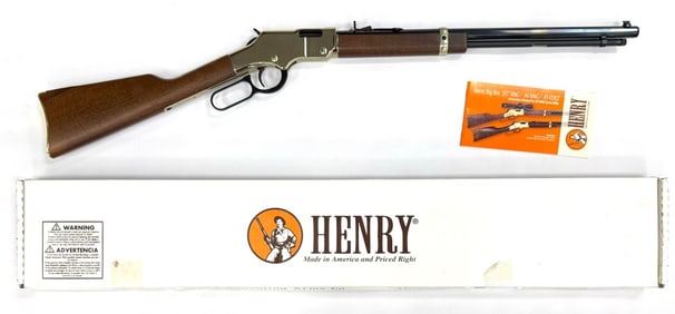 Henry Golden Boy Model H004 .22 LR Lever Action Rifle NIB