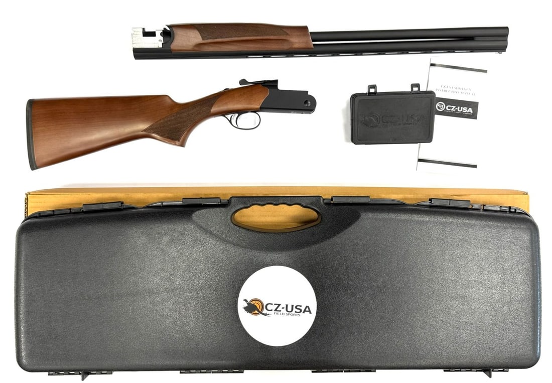 Cz Upland Ultralight .20 Ga Over & Under Shotgun In Case Auction