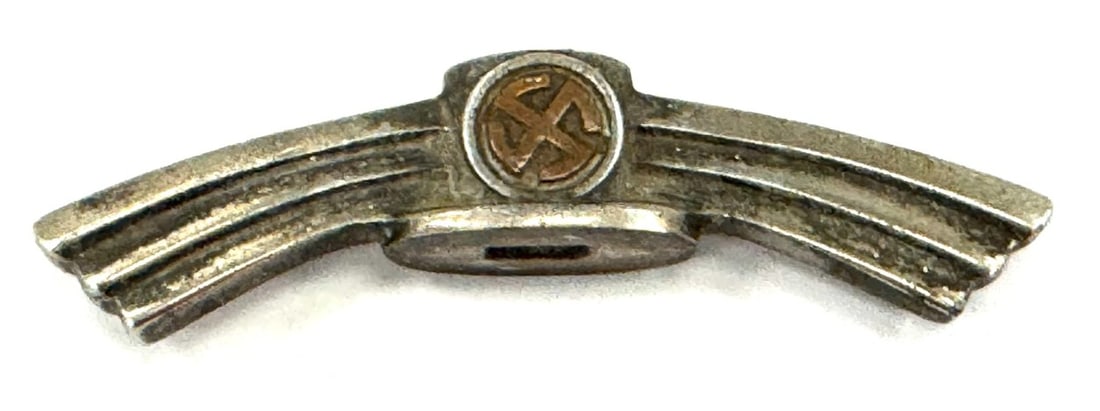 German Luftwaffe Knife Cross Guard: German Luftwaffe Knife Cross Guard. Cross Guard is in overall good condition with finish loss from age and wear. Measures 4 1/4" x 1 1/4"?