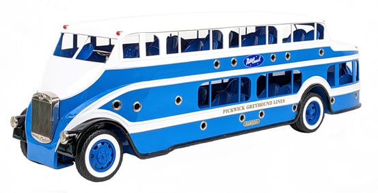 Retro 123 Pickwick Greyhound Lines Nite Coach Bus