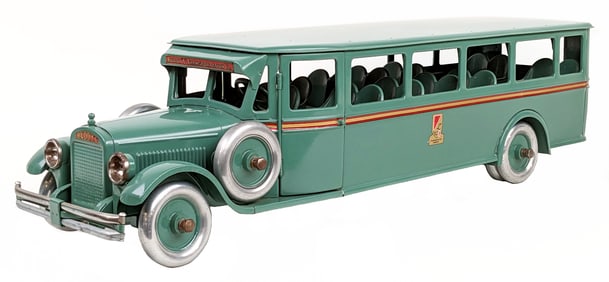 Restored Buddy L Transportation Co. Passenger Bus
