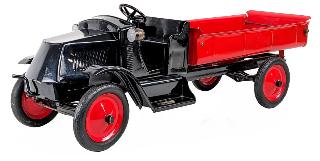 Restored American National Open Cab Mack Dump Truck (1 of 10)