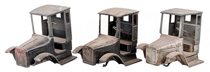 (3) Buddy L Large Truck Cabs