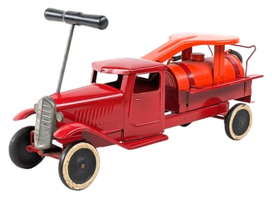 Restored Structo Chemical Tank Ride On Truck