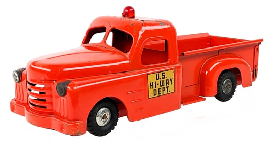 Original Structo U.S. Hi-Way Dept. Pickup Truck