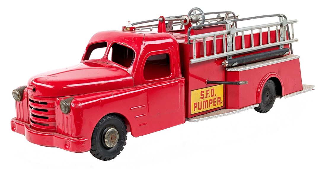 Original Structo Fire Department Pumper Truck (1 of 9)