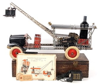 Gilbert Erector Toy Steam Shovel Truck