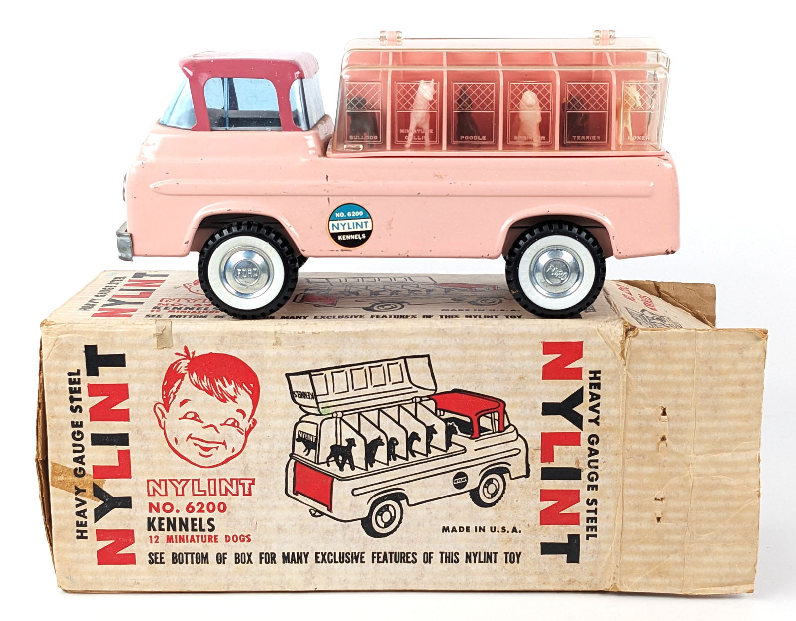 Original Nylint No. 6200 Kennels Truck w/ Box (1 of 13)