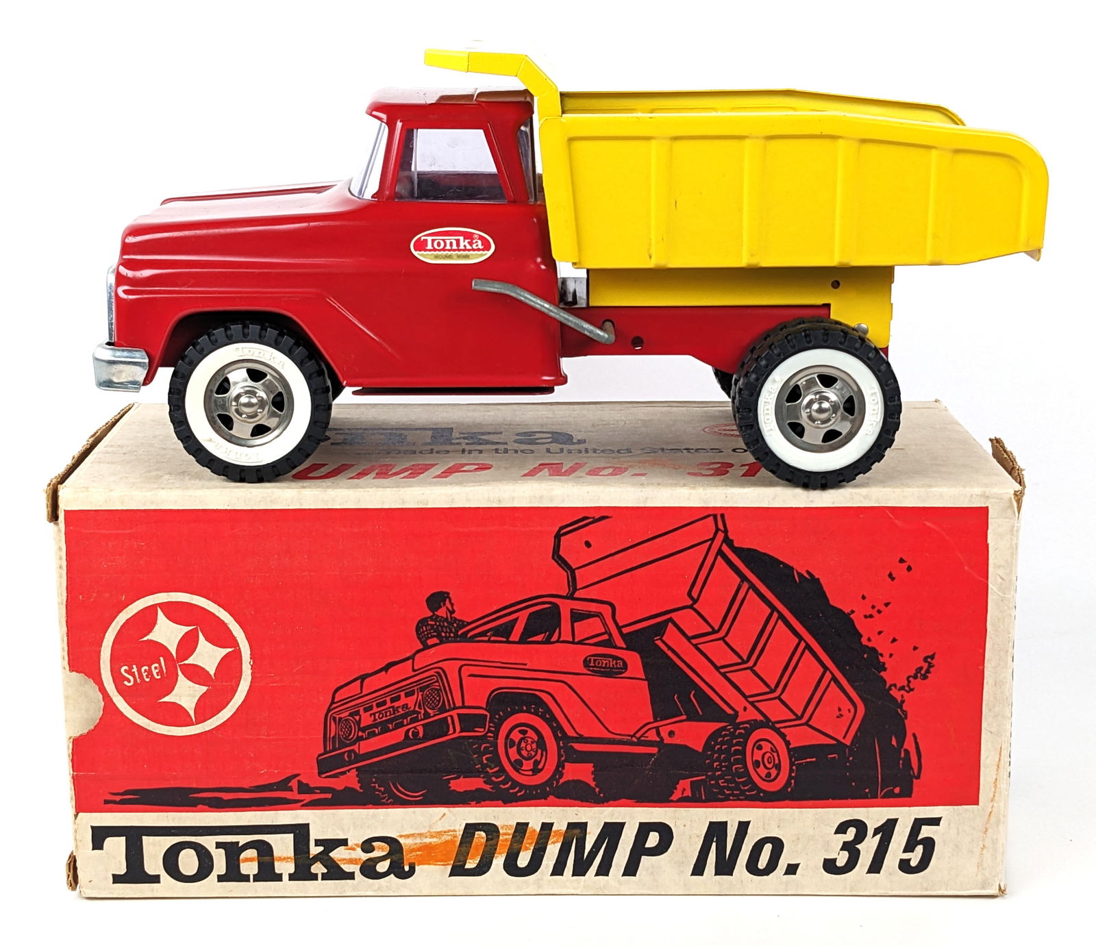 Original Tonka No. 315 Dump Truck w/ Box (1 of 11)
