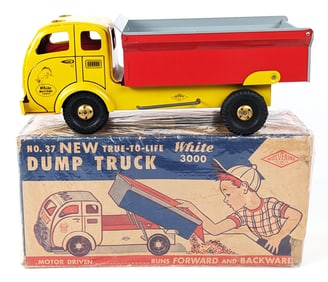 Original Wolverine White Dump Truck w/ Box