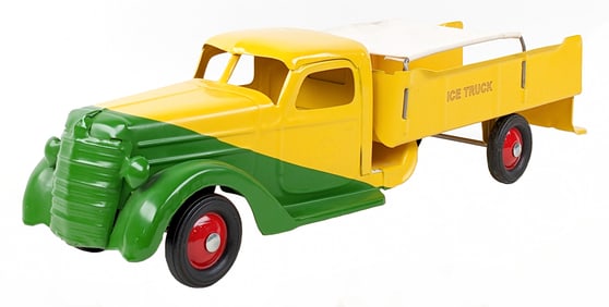 Restored Buddy L International Ice Delivery Truck