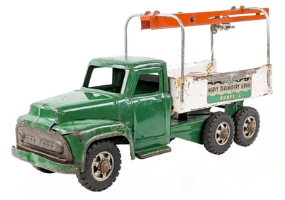 Original Buddy L Heavy Machinery Service Truck