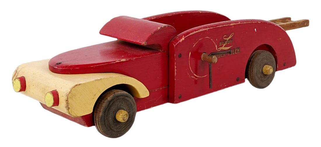 Original Buddy L Wood Ladder Truck (1 of 9)