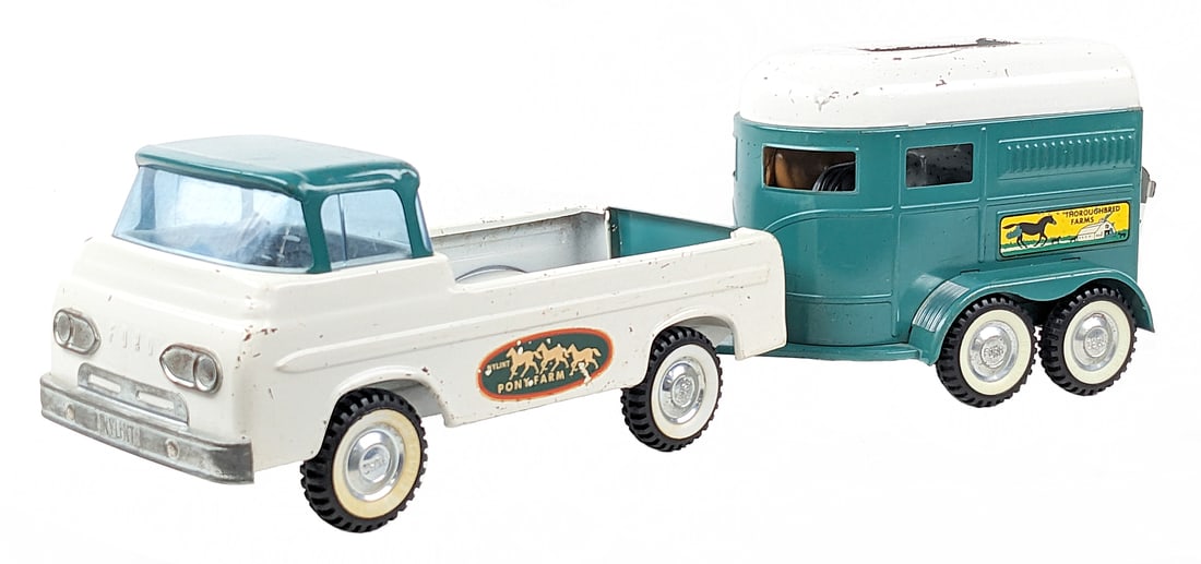 Original Nylint Pony Farm Truck w/ Horse Trailer (1 of 11)