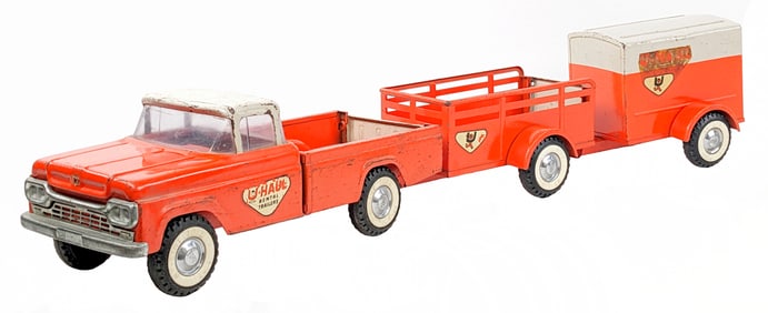 Original Nylint U-Haul Ford Pickup Truck w/ Trailers