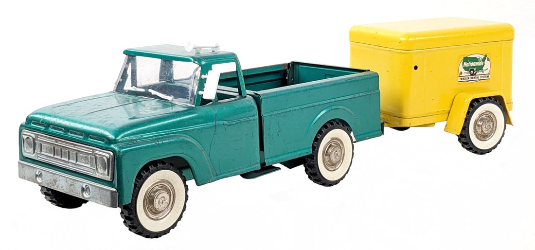 Structo Nationwide Moving Truck & Trailer Rental Set (1 of 10)