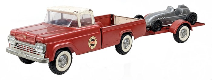 Original Nylint Ford Speedway Special Truck w/ Race Car