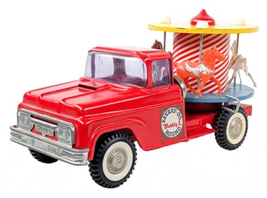 Original Buddy L Merry-Go Round Truck - Red