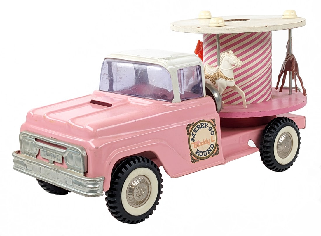 Original Buddy L Merry-Go Round Truck - Pink (1 of 11)