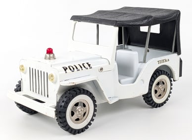 Original Tonka Police Jeep Truck
