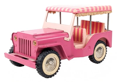 Original Tonka Pink Jeep Surrey