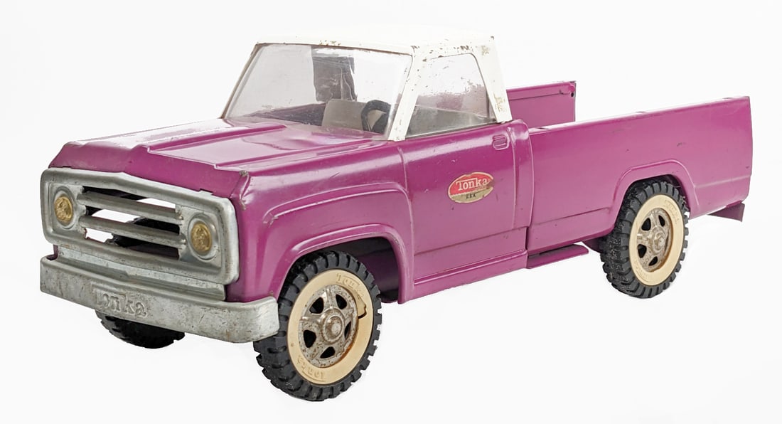 Original Tonka Purple Dodge Pickup Truck (1 of 8)