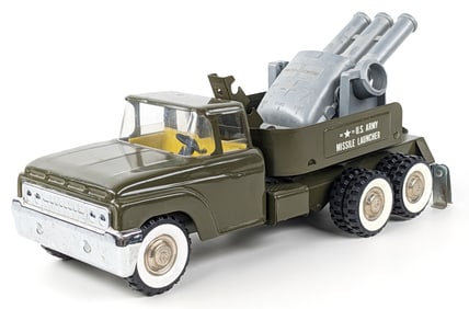 Original Structo U.S. Army Missile Launcher Truck