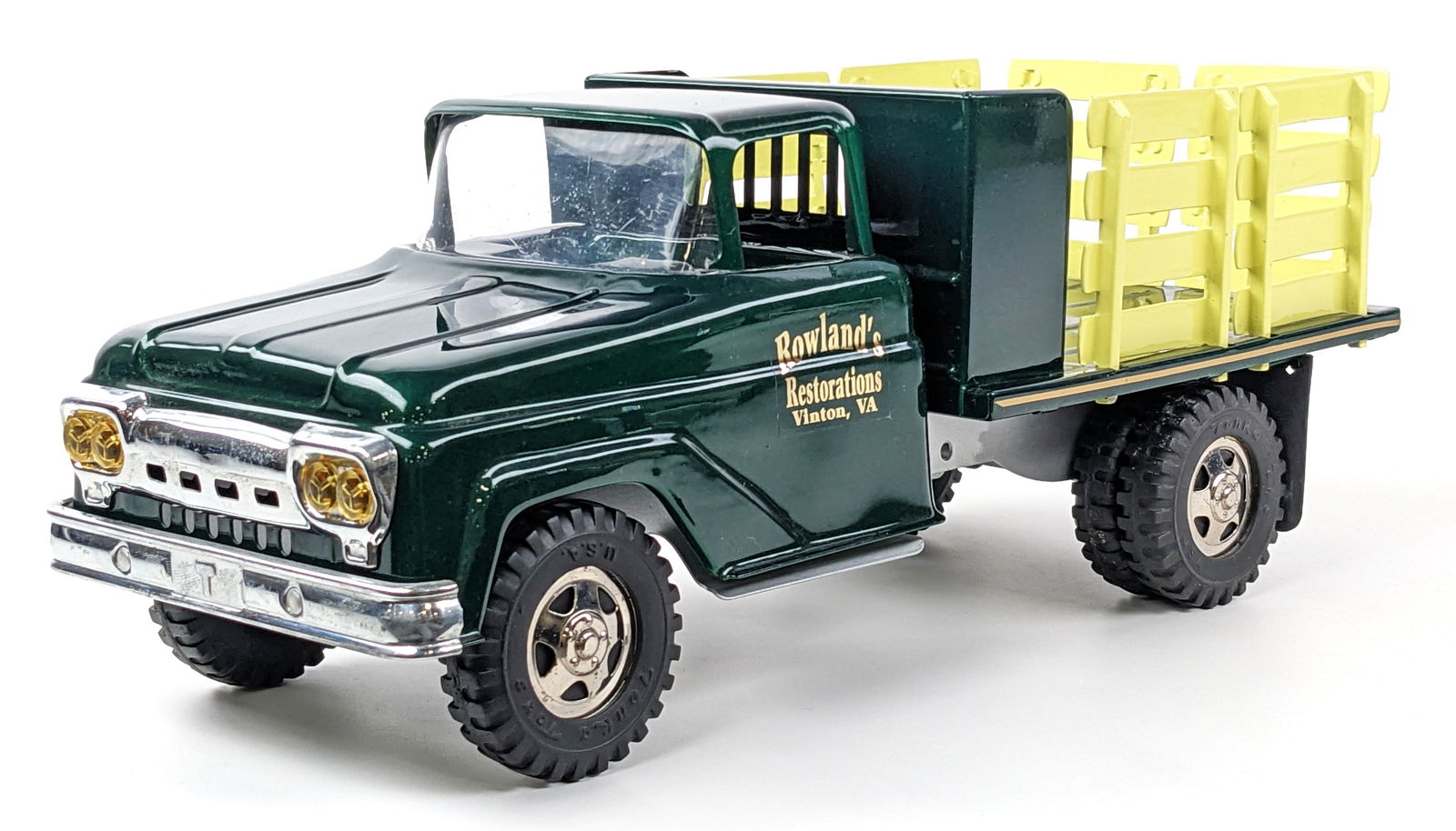 Custom Tonka Rowland's Restorations Stake Bed Truck (1 of 8)