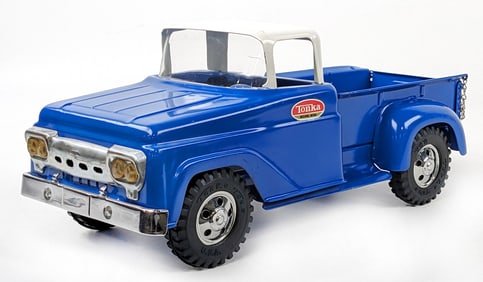 Custom Tonka Stepside Pickup Truck - Blue
