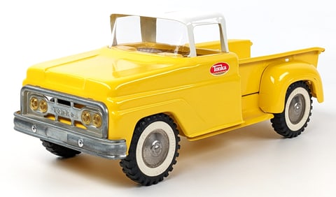 Custom Tonka Stepside Pickup Truck - Yellow
