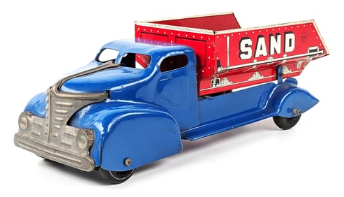 Original Marx Sand & Gravel Dump Truck