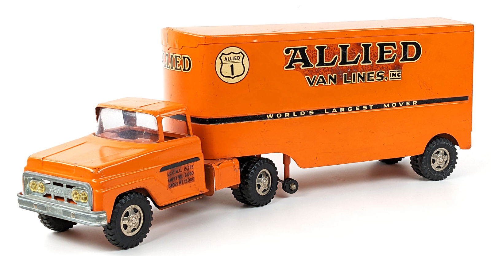 Original Tonka Allied Van Lines Truck & Trailer (1 of 13)