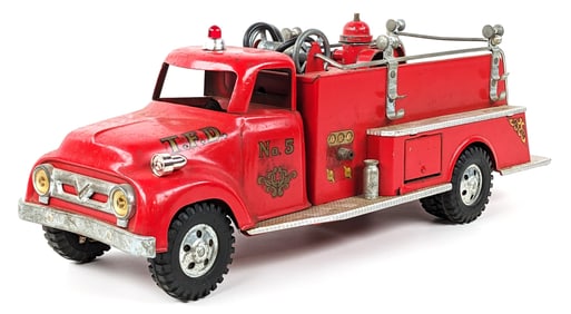 Tonka No. 5 Suburban Pumper Fire Truck